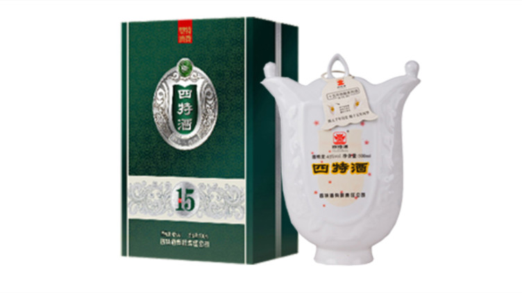 45度四特酒價(jià)格表大全圖片 45度四特酒多少錢一白瓷酒2004年瓶