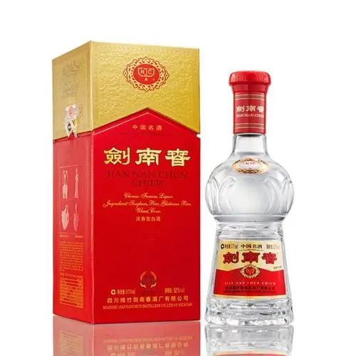 52度劍南春濃香型價格表和圖片2021大全