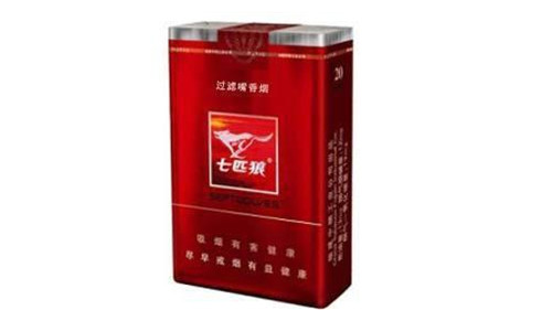 七匹狼香烟软红多少钱一包 七匹狼软红香烟价格表图片一览