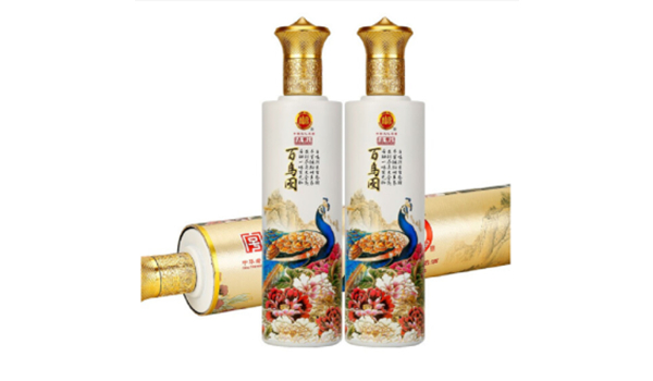 白水杜康百鳥圖卷軸白酒2022濃香型52度最新價格