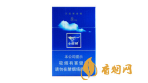 七匹狼蓝狼小盒什么价香烟图片及价格合集
