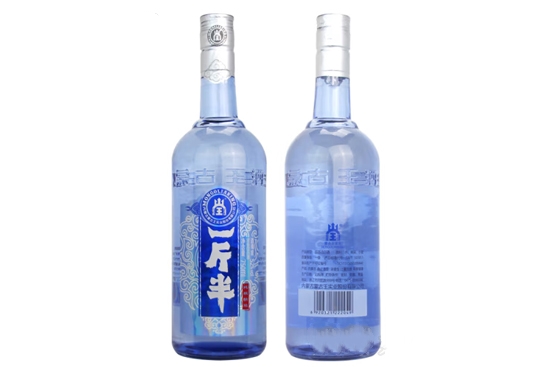 蒙古王酒一斤半52度多少錢