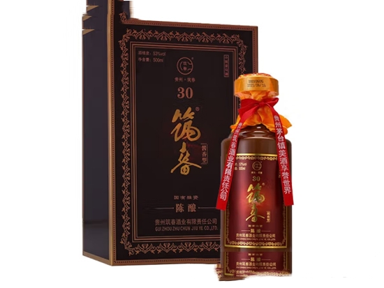 筑春醬酒陳釀30貴州茅臺(tái)鎮(zhèn)醬香型53度價(jià)格
