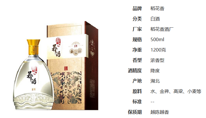 關(guān)公金蕎酒多少錢(qián)一瓶 關(guān)公金蕎42度養(yǎng)酒價(jià)格表