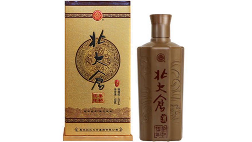 北大倉(cāng)柔和五年45度多少錢(qián) 北大倉(cāng)柔和五年圖片