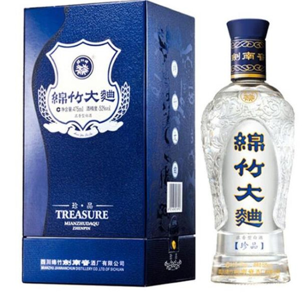 劍南春綿竹大曲52度價(jià)格表大全 綿竹大曲52度價(jià)格圖片
