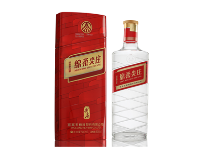 五糧液綿柔尖莊(紅鐵盒151)52度500ml套裝