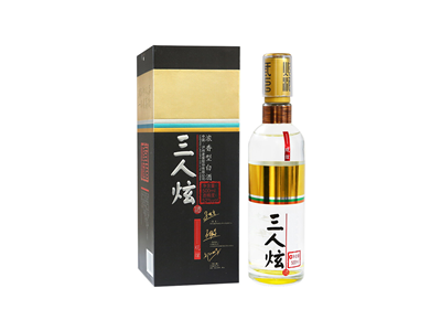瀘州老窖三人炫觀炫52度濃香型白酒500ml