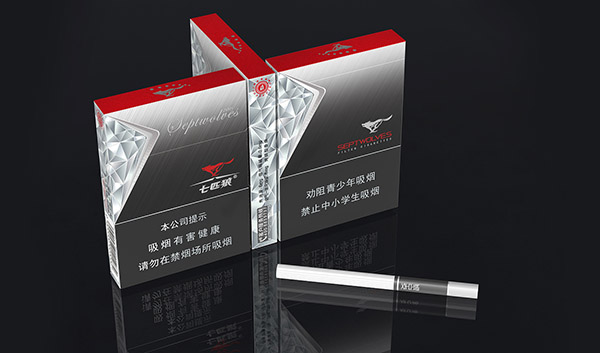 七匹狼银中支香烟多少钱一包2025价格表图
