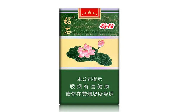 钻石荷花香烟价格表和图片大全(最完整版)
