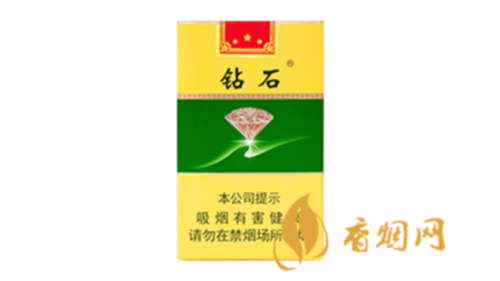 钻石软绿香烟价格多少香烟价格表图