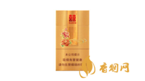 双喜花悦细支烟多少钱一包香烟价格表图合集