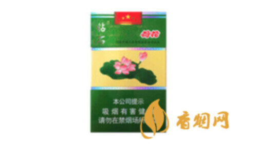 钻石荷花硬盒香烟一盒什么价香烟价格表图汇总