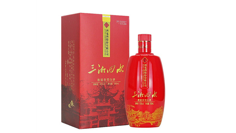 酒鬼酒三湘四水价格一览 酒鬼酒三湘四水馥郁香型52度多少钱
