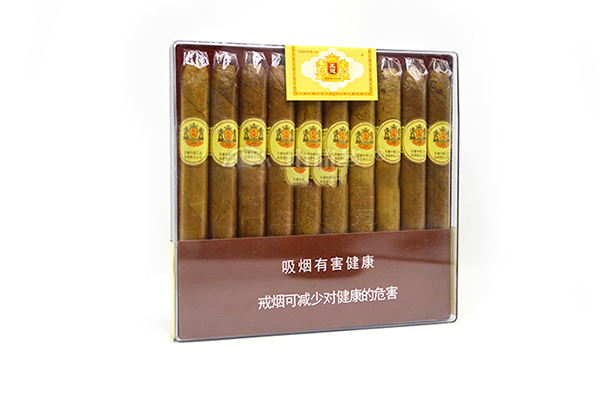 王冠雪茄10支装多少钱 王冠雪茄烟价格表图一览