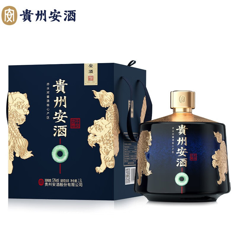 安酒平安如意壇53度白酒 1500ml