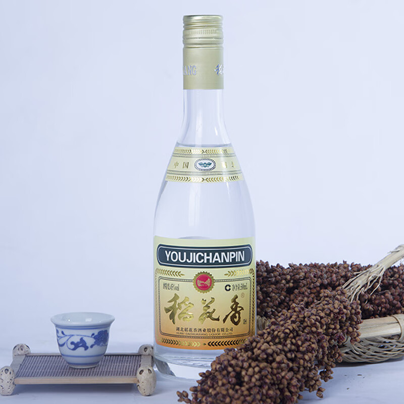 湖北稻花香光瓶1992 45度濃香型500ml