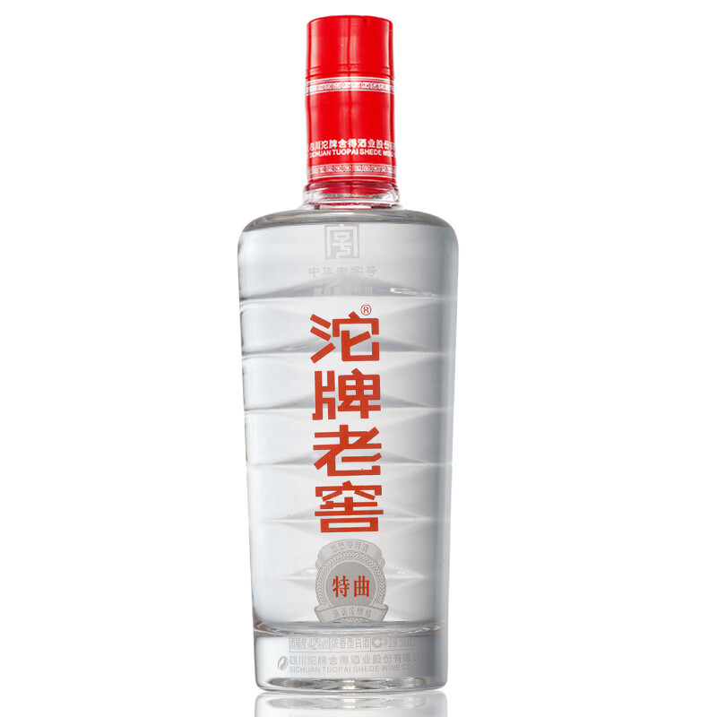 四川沱牌舍得集團沱牌老窖特曲精品口感濃香型42度白酒500ml單瓶裝
