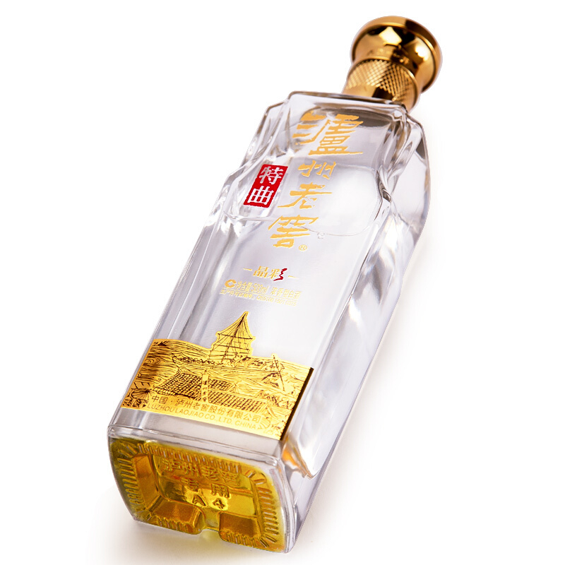 瀘州老窖特曲晶彩52度濃香型白酒500ml*6整箱裝