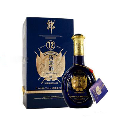 52度新郎酒12醬香型500ml單瓶