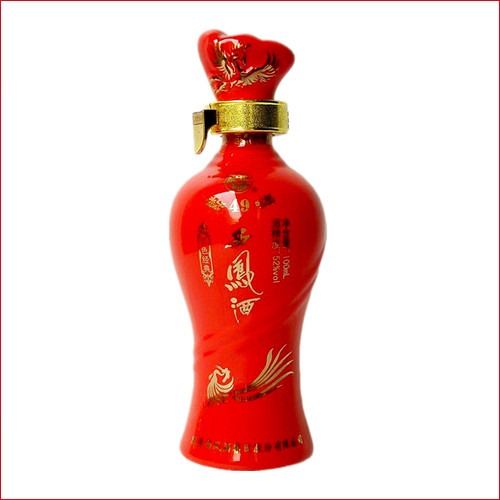 陜西西鳳酒紅色經(jīng)典49年口感鳳香型52度白酒500ml單瓶裝