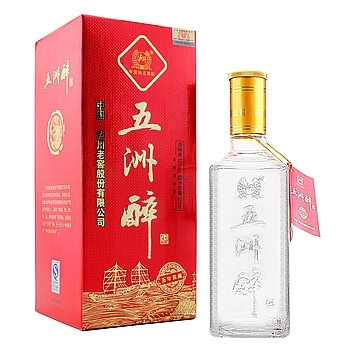 四川瀘州老窖五洲醉口感濃香型52度白酒500ml單瓶裝