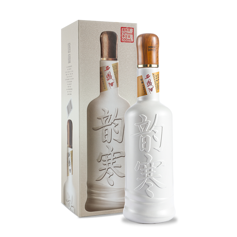 陜西西鳳酒特曲西鳳韻寒口感綿柔鳳香型52度白酒500