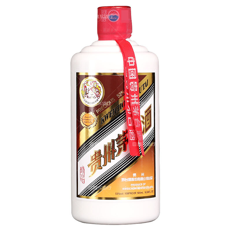 貴州茅臺集團2020年小木珍口感醬香型53度白酒500ml單瓶裝