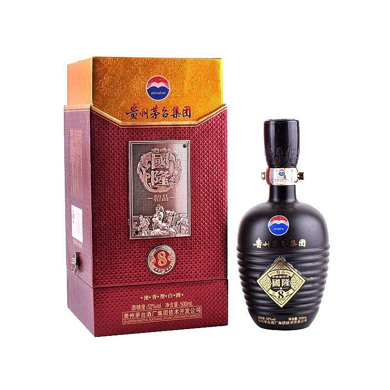 貴州茅臺集團(tuán)國隆酒珍藏精品口感濃香型52度白酒500ml單瓶裝