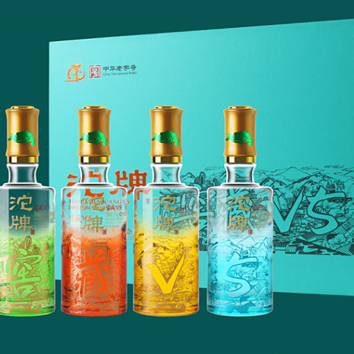 四川沱牌舍得集团沱牌窖藏V5口感浓香型52度白酒500ml单瓶装