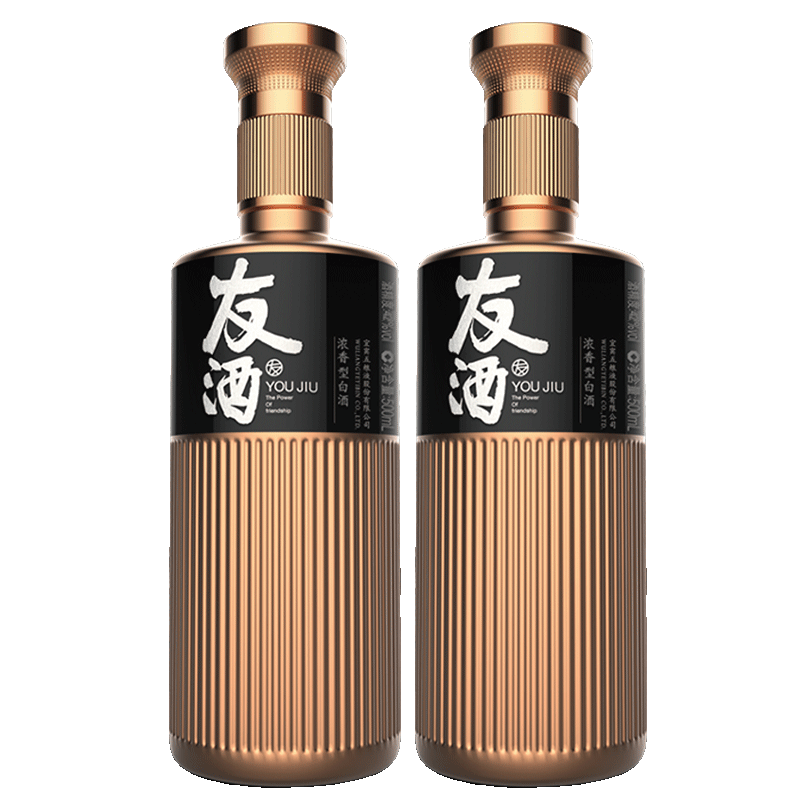 五糧液友酒友義口感濃香型42度白酒500ml單瓶裝