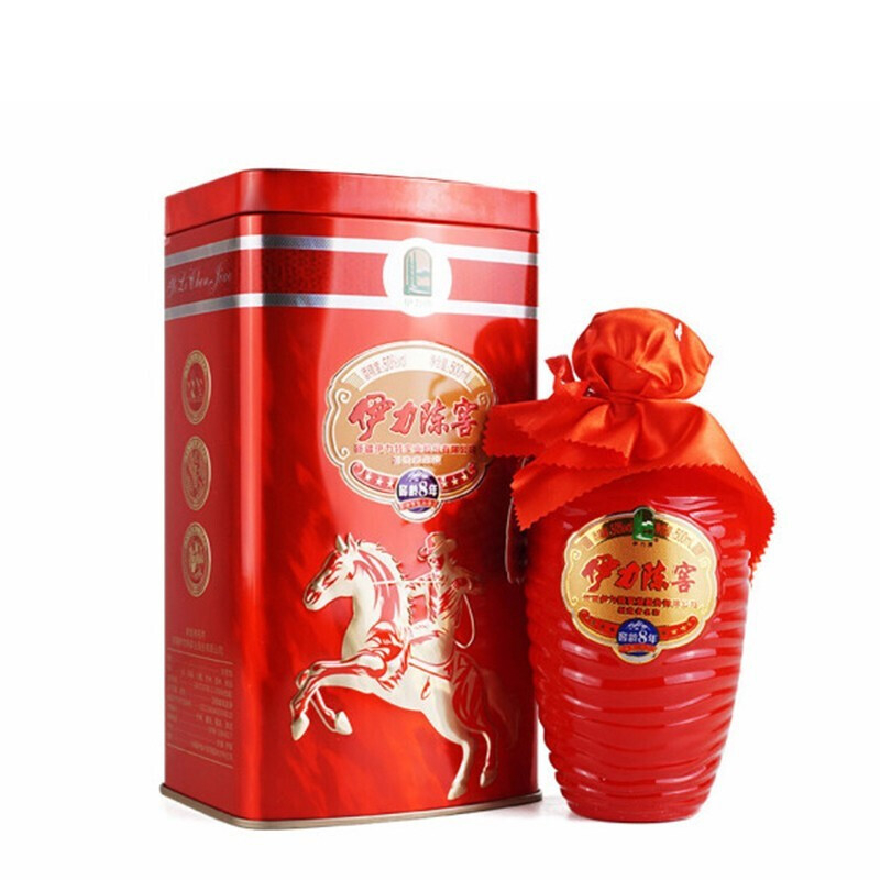 新疆伊力特伊力陳窖窖齡8年50度濃香型500ml單瓶裝