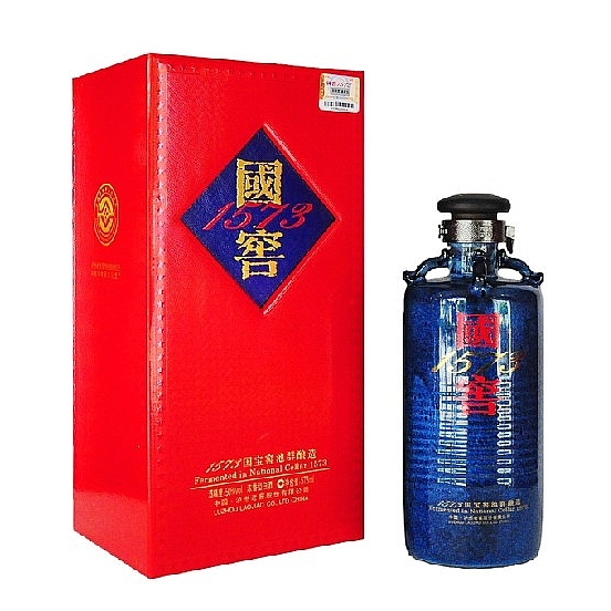 四川瀘州老窖國窖1573國寶窖池群釀造573口感濃香型50度白酒573ml禮盒裝