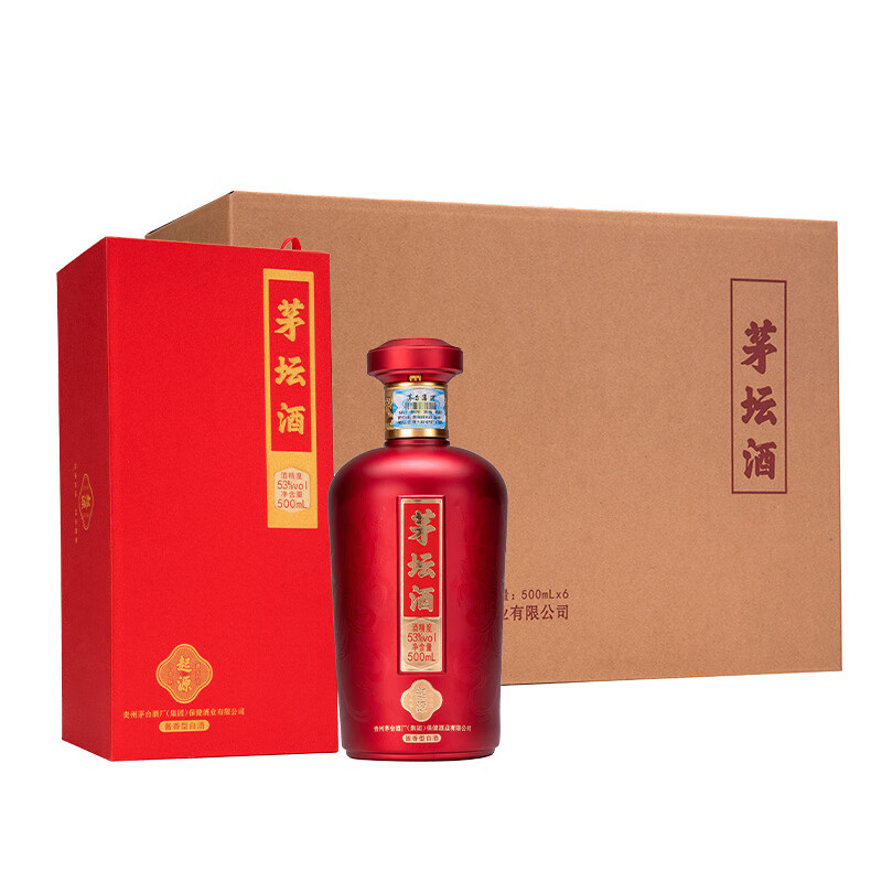 贵州茅台茅坛酒起源53度酱香型白酒500ml价格图表-[口感评测]真假鉴别