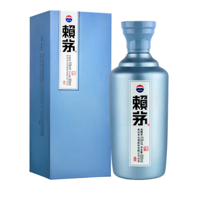 賴茅 一代工醬 53度 500ml*1 醬香型白酒 單瓶裝