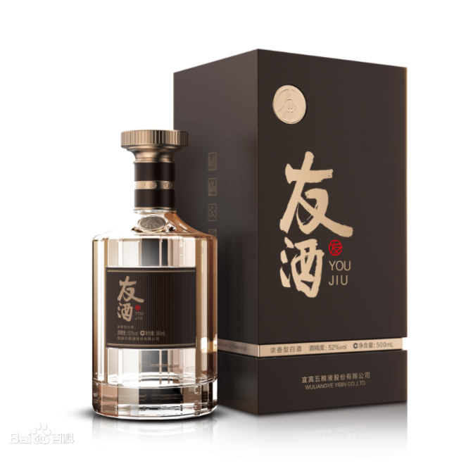 五糧液友酒特渠口感濃香型52度白酒500ml單瓶裝