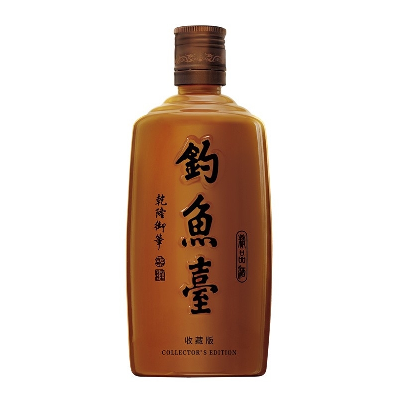 釣魚臺(tái) 鐵蓋 53度白酒 500ml 單瓶裝