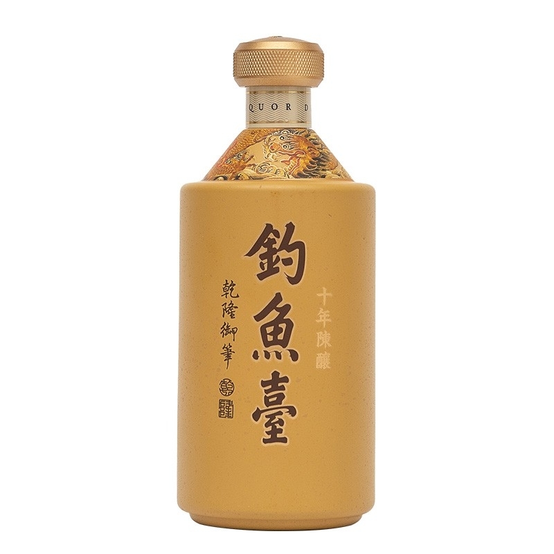 釣魚臺(tái) 十年 53度白酒 500ml 單瓶裝