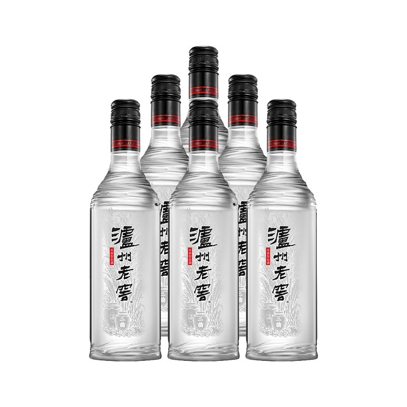 瀘州老窖二曲黑蓋42度濃香型白酒250ml