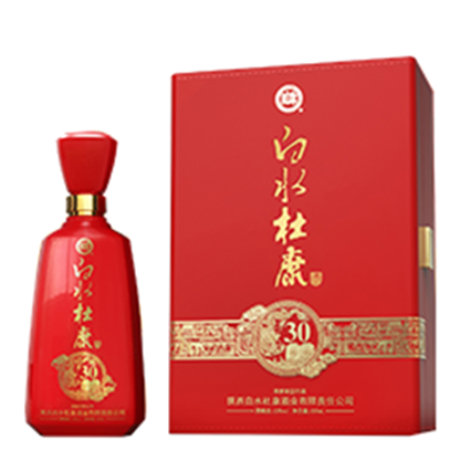 杜康酒白水杜康·30年古窖原漿酒口感濃香型500ml單瓶裝