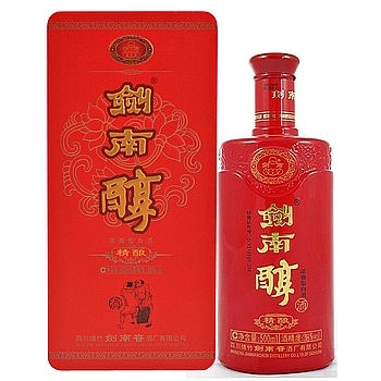 四川劍南春酒劍南醇精釀口感濃香型38度白酒500ml單瓶裝