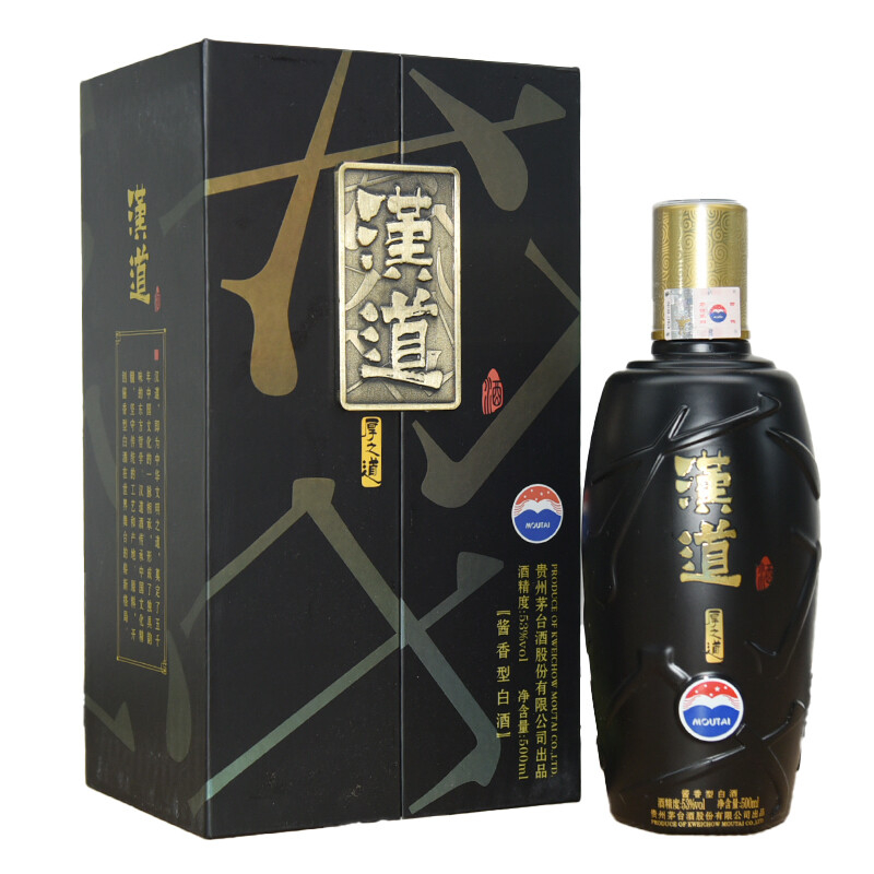 貴州茅臺集團(tuán)2013年漢道厚之道口感醬香型53度白酒500ml單瓶裝