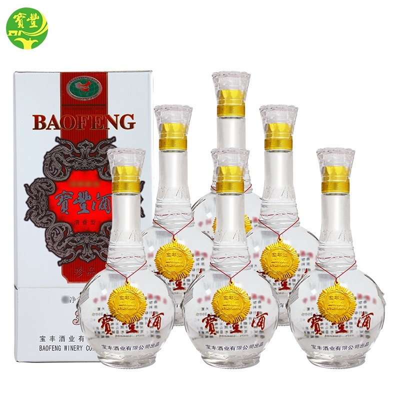 寶豐會(huì)堂39度清香型白酒700ml