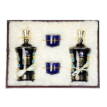 貴州茅臺集團(tuán)12年國色天香禮盒口感濃香型52度白酒500ml*2禮盒裝