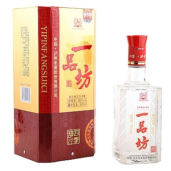 四川瀘州老窖一品坊文化四季辭口感濃香型52度白酒500ml單瓶裝