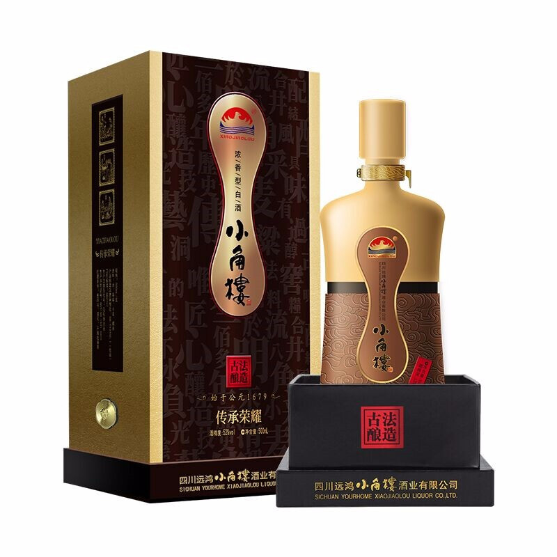 小角樓52度傳承榮耀濃香型500ml單瓶