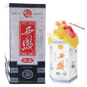 陜西西鳳陳酒口感濃香型50度白酒500ml單瓶裝