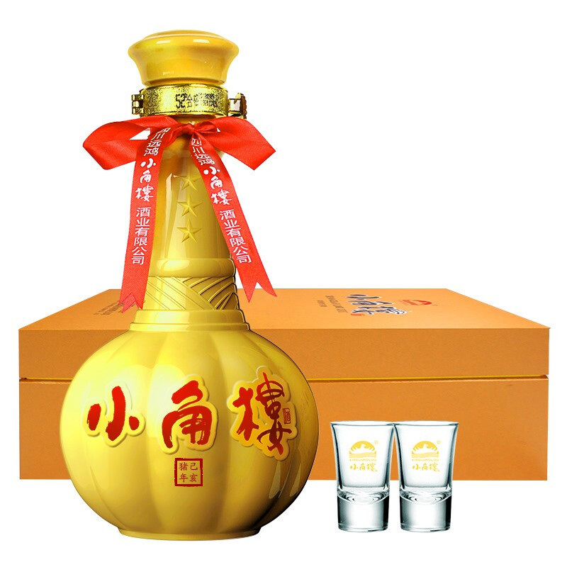 小角樓己亥豬年生肖紀(jì)念酒52度濃香型500ml單瓶