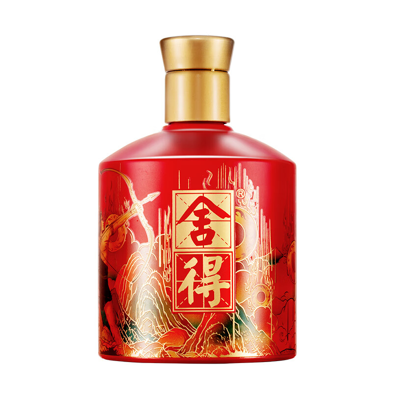 舍得神話開創(chuàng)者(盤古+后裔) 52度濃香型白酒500ml