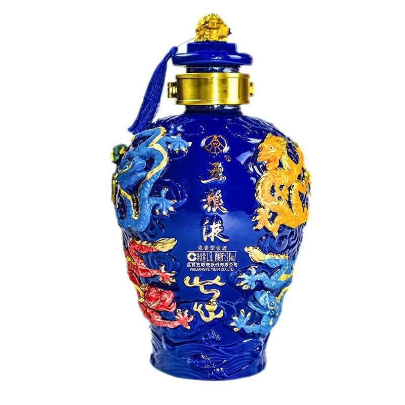 五糧液九龍壇藍龍52度濃香型白酒15L
